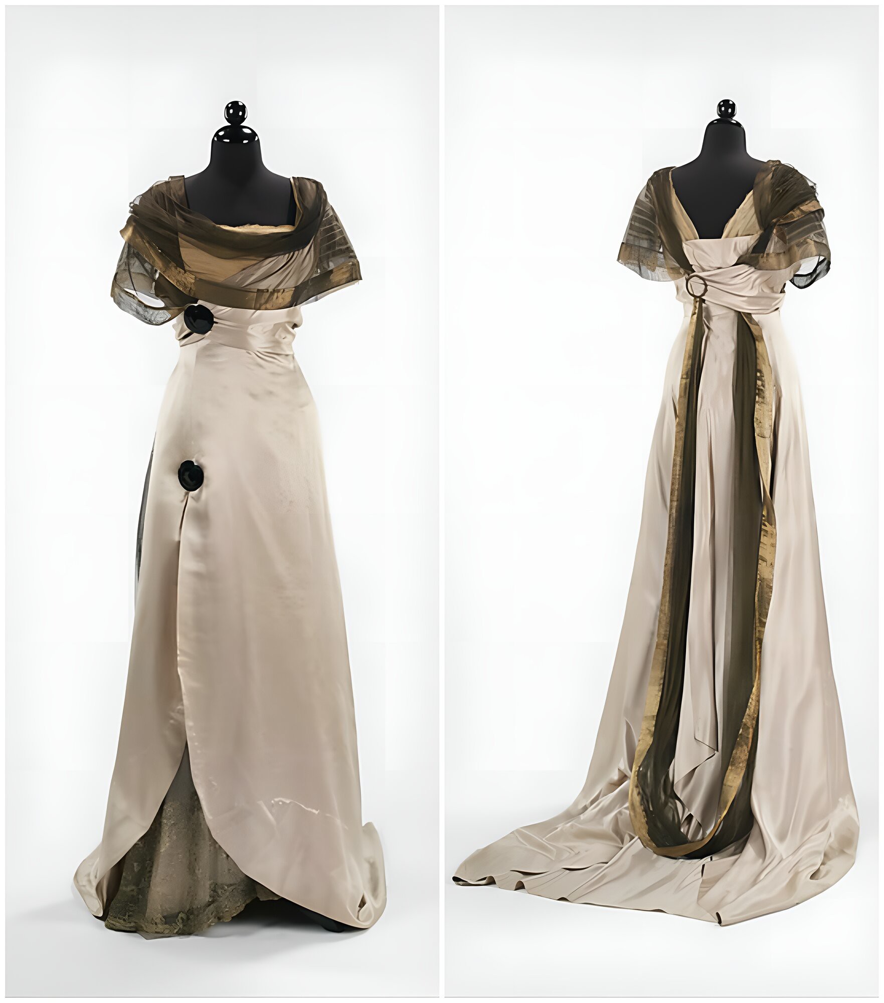 1914 Callot Soeurs. Silk, metal. metmuseum