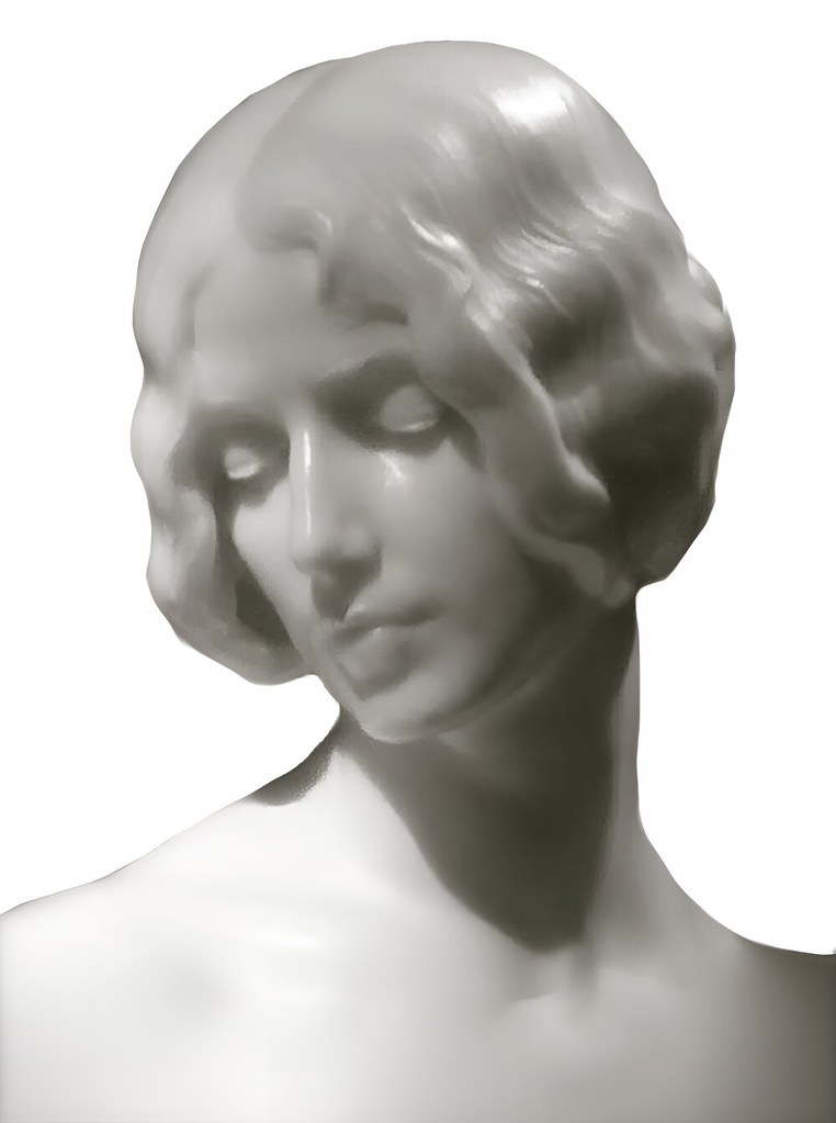 Cléo de Mérode by Mariano Benlliure, 1910