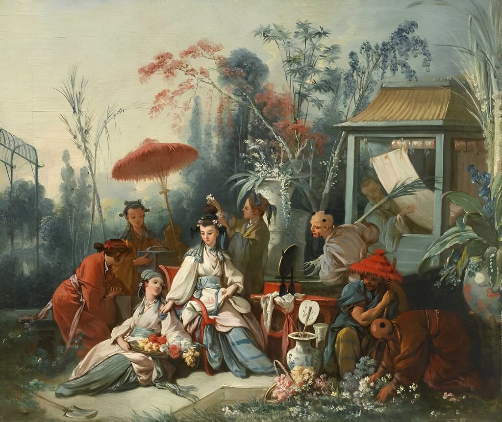 Chinese Garden by François Boucher, 1742
