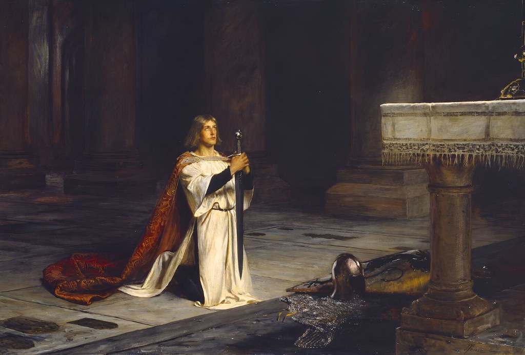 The Vigil by John Pettie 1884