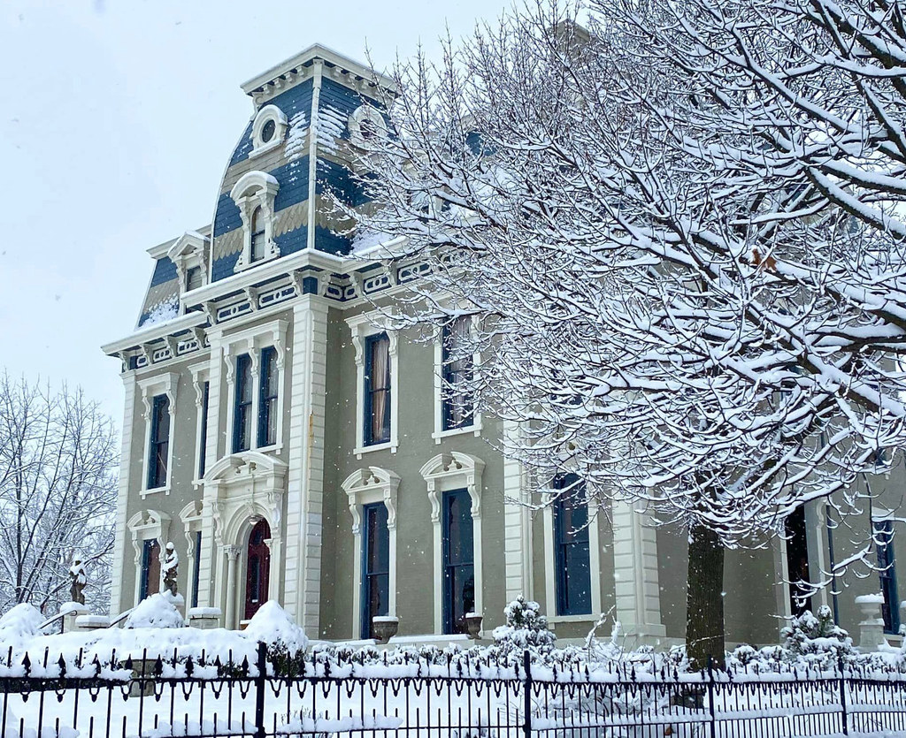 Bossler Mansion, St. Anne's Hill, Dayton, Ohio. Circa 1870s. Image credit Bossler Mansion on Facebook.