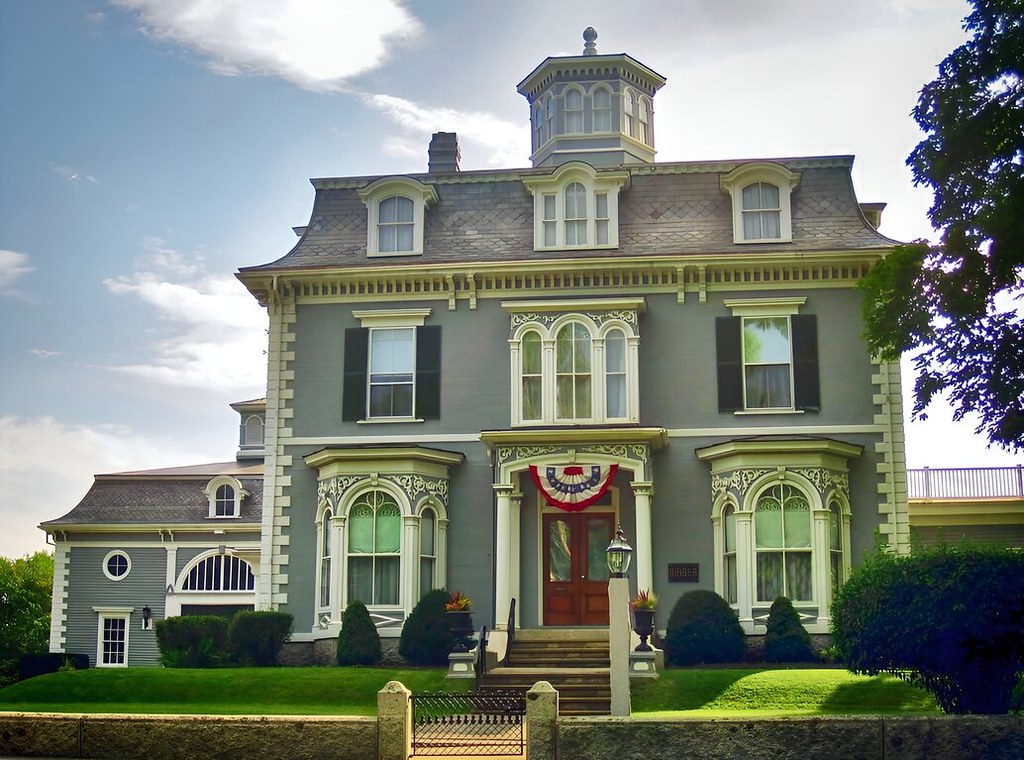 George Wise House/Bibber Memorial Chapel, Kennebunk, ME. Built 1868. Photo credit Doug Copeland, flickr.