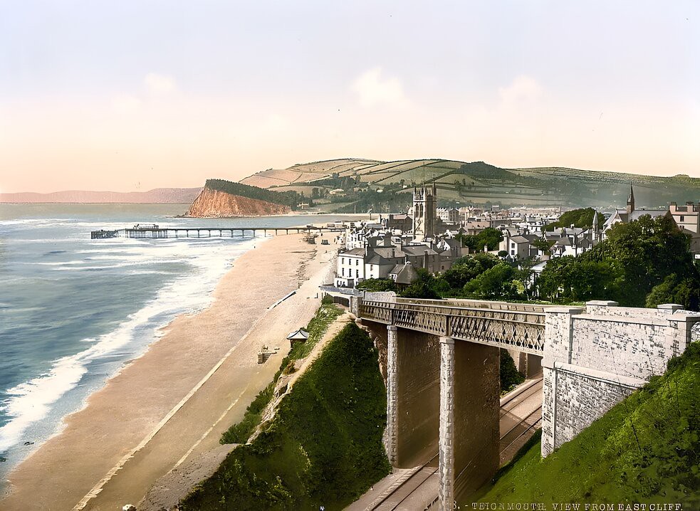 View from E. Cliff, Teignmouth, Devon