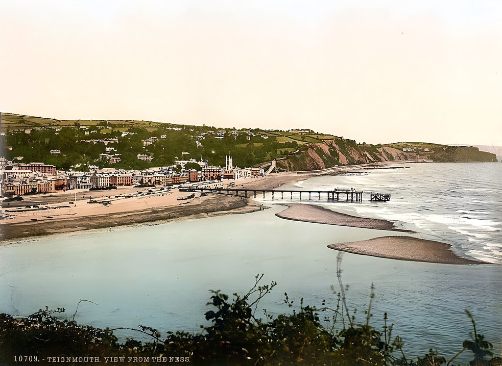 View from the Ness, Teignmouth, Devon