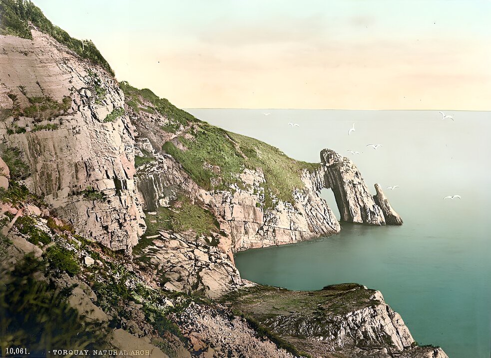 Natural Arch, Torquay, Devon