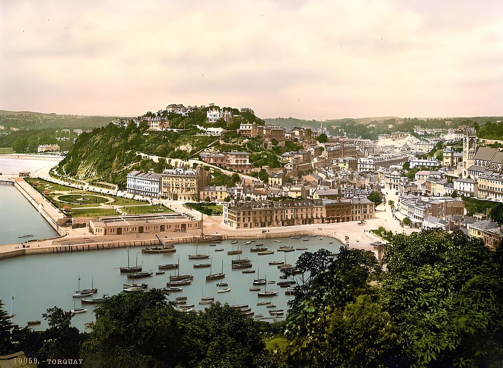 From the hill, Torquay, Devon