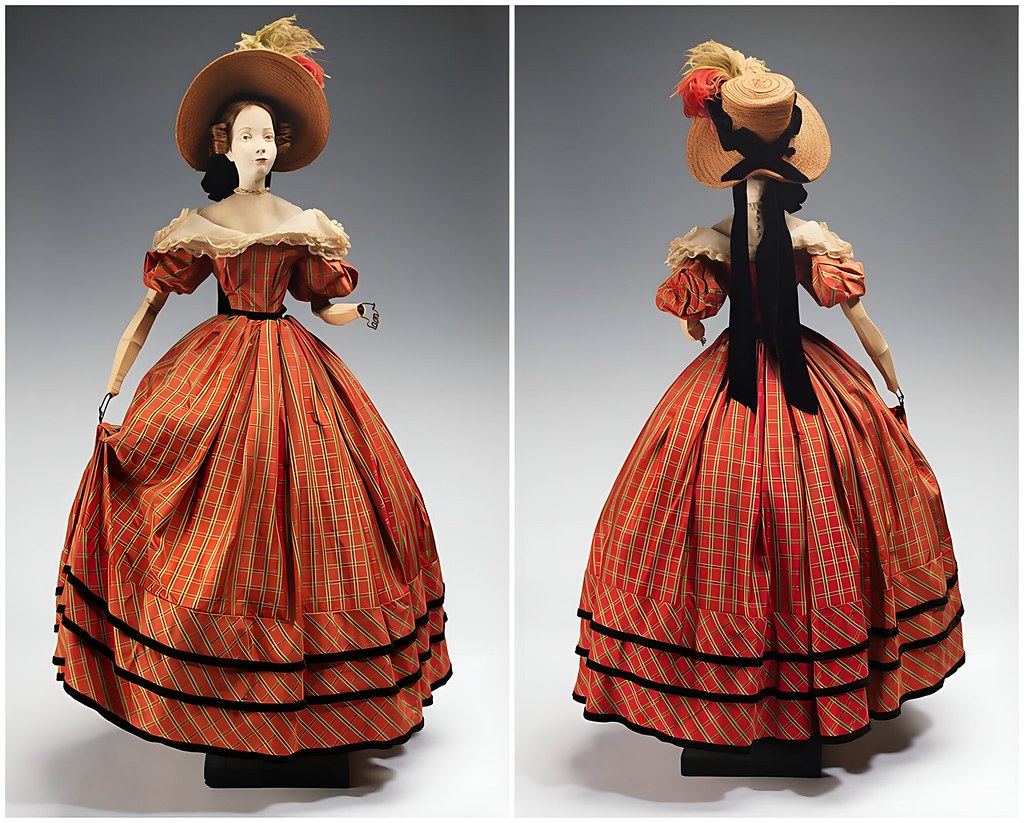 "1832 Doll". Marcelle Dormoy (French)