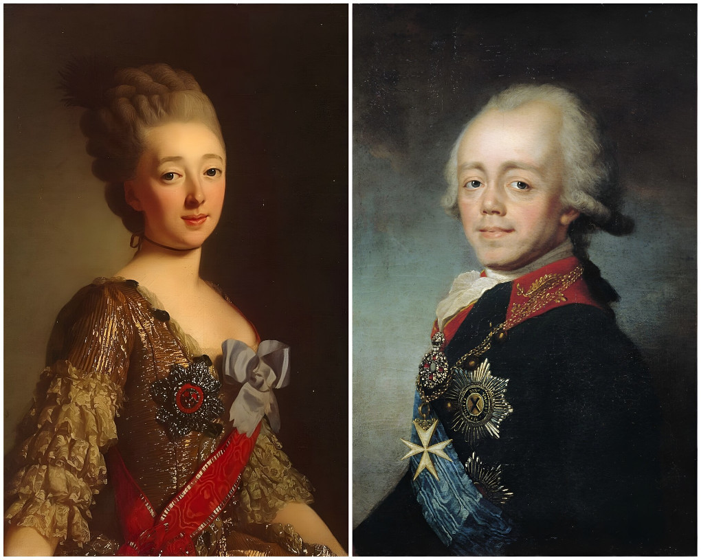 Wilhelmina Louisa of Hess-Darmstadt and Paul I of Russia