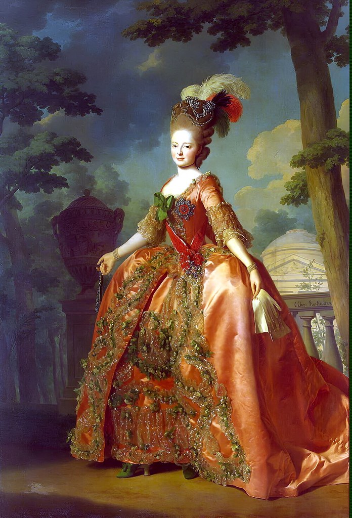 Maria Feodorovna, portrait by Alexander Roslin