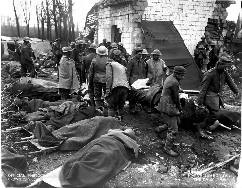 Gathering the wounded