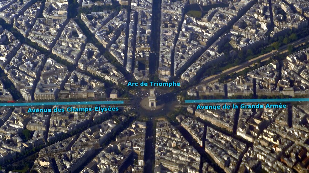 Arc de Triomphe de l'Étoile. Credit Hansueli Krapf