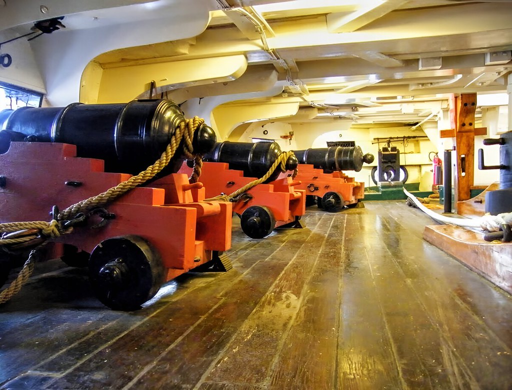 USS Constitution cannon