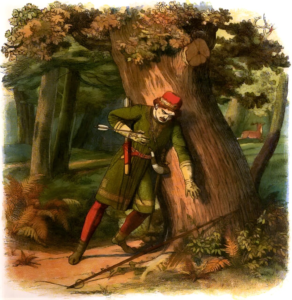 King William II was accidentally and fatally shot with an arrow in the New Forest