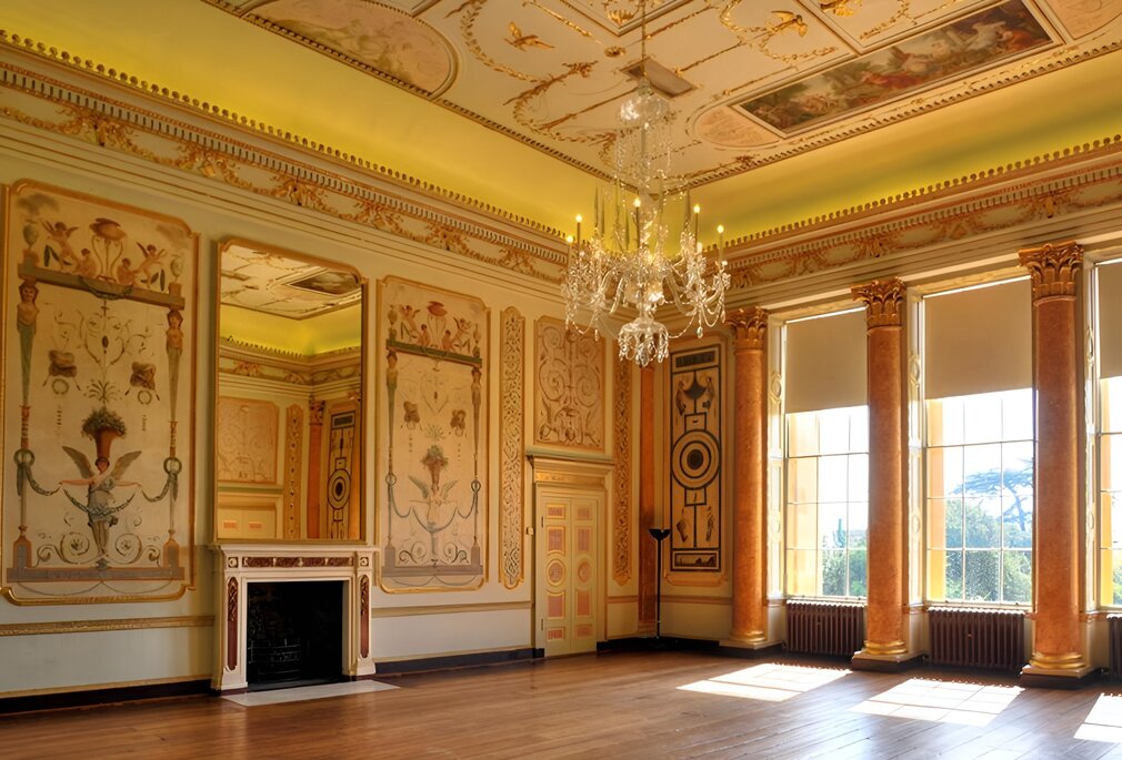 Stowe House interior. Credit Baz Richardson, flickr