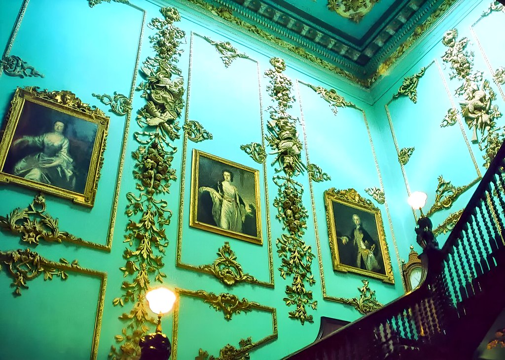 Inside Powderham Castle. Credit Manfred Heyde