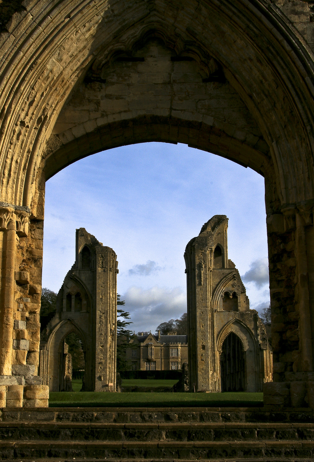 Remains of Glastonbury Abbey