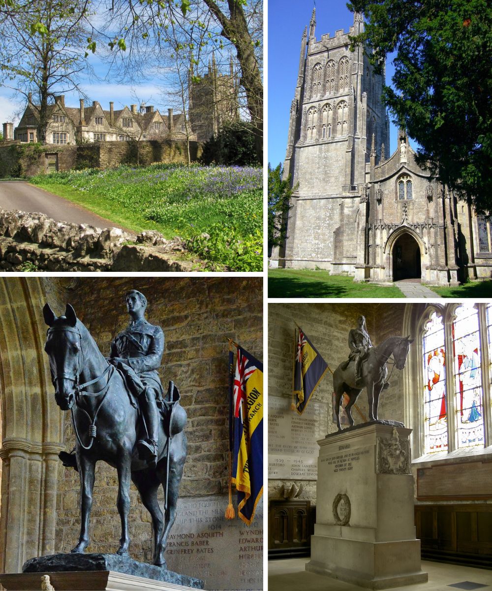 Mells Manor and St Andrew's Church
