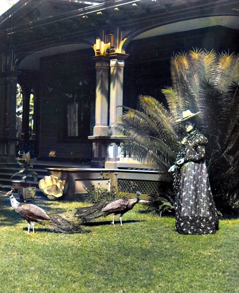 Victoria Kaʻiulani, "the Peacock Princess", 1895