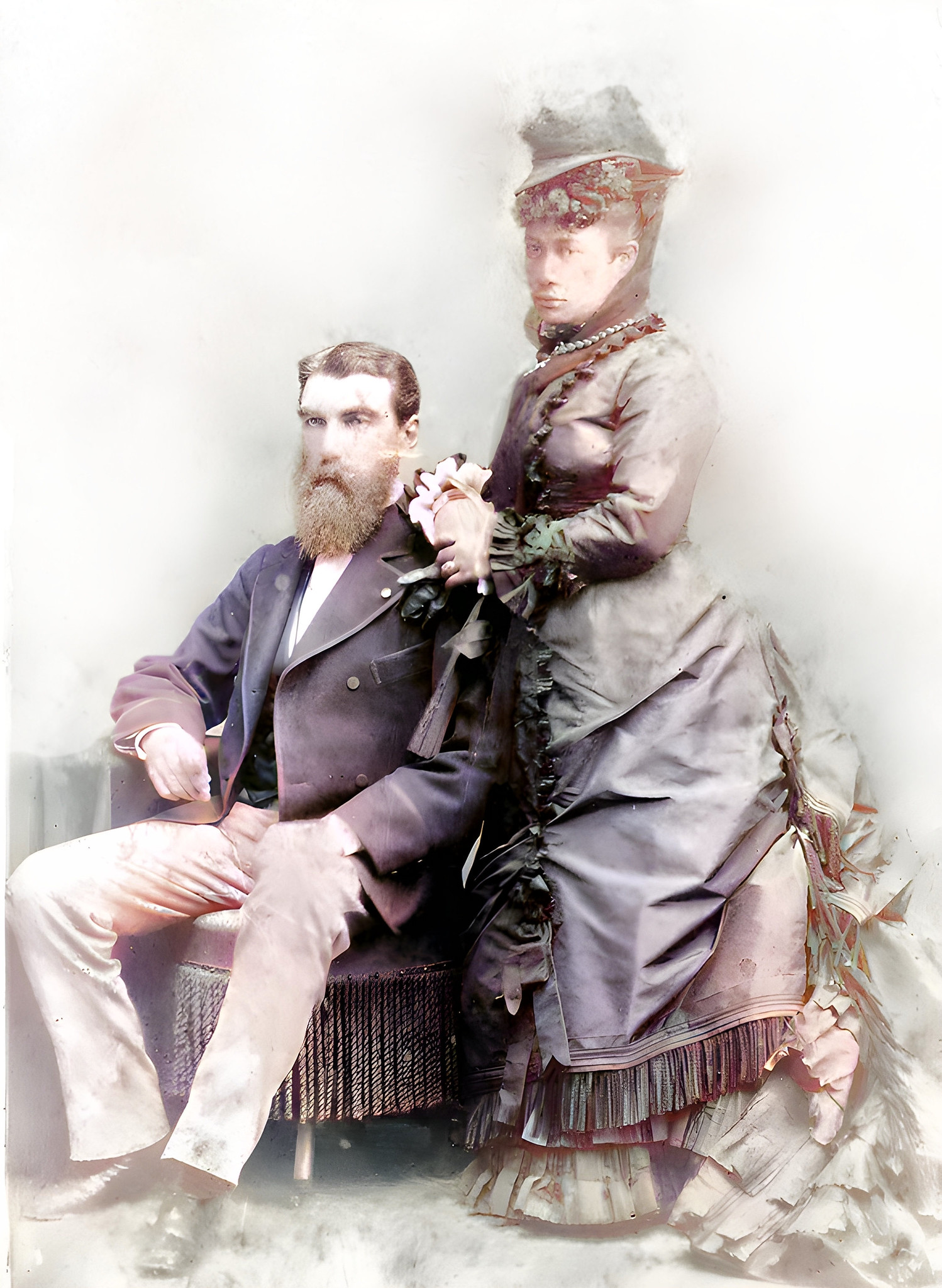 Ka'iulani's parents, Archibald Cleghorn and Likelike