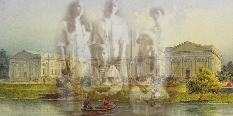 The Romanov family and the Ghosts of Alexander Palace