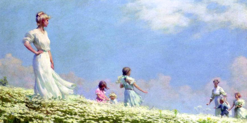 Edwardian Dreams by Charles Courtney Curran