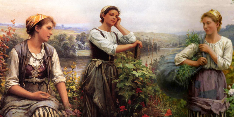 Art for the Day - Daniel Ridgway Knight