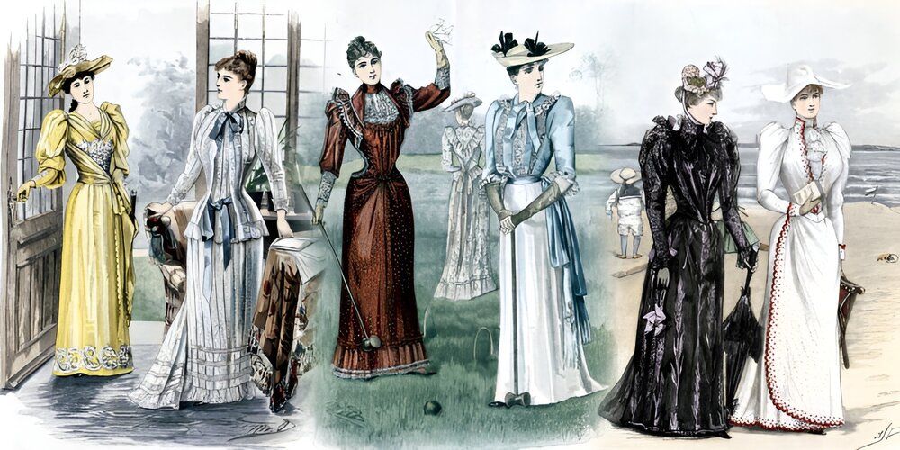 Women's Fashions of the Late Victorian Era