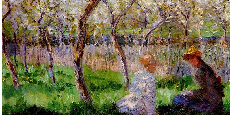 10 Sublime Springtime Paintings from Claude Monet