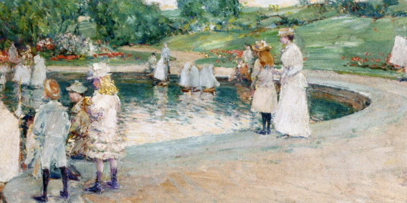 "An Afternoon at the Park" — 36 Beautiful Paintings of Public Parks